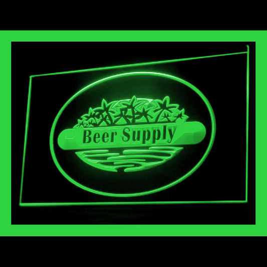 170104 Beer Supply Bar Pub Home Decor Open Display illuminated Night Light Neon Sign 16 Color By Remote