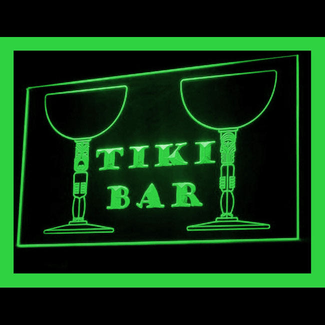 170114 Tiki Bar Happy Hours Beer Home Decor Open Display illuminated Night Light Neon Sign 16 Color By Remote