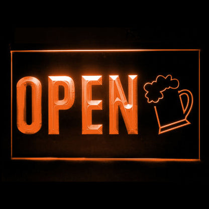 170154 Bar Happy Hours Beer Home Decor Open Display illuminated Night Light Neon Sign 16 Color By Remote