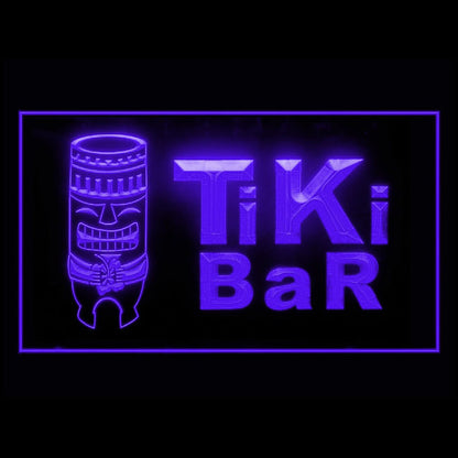 170167 Tiki Bar Happy Hours Beer Home Decor Open Display illuminated Night Light Neon Sign 16 Color By Remote