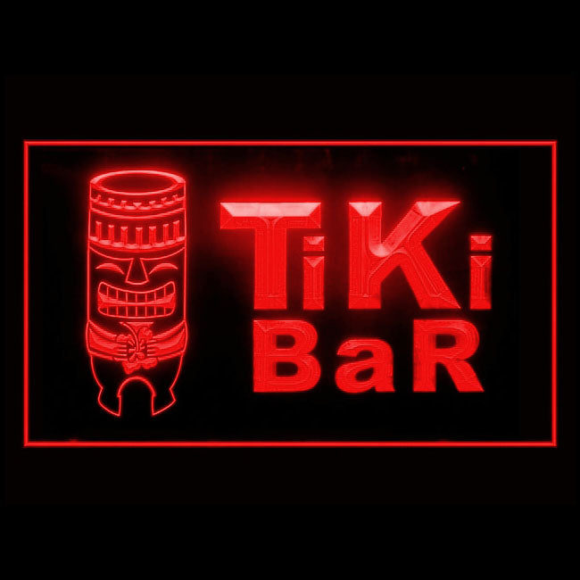 170167 Tiki Bar Happy Hours Beer Home Decor Open Display illuminated Night Light Neon Sign 16 Color By Remote