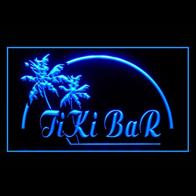 170168 Tiki Bar Happy Hours Beer Home Decor Open Display illuminated Night Light Neon Sign 16 Color By Remote
