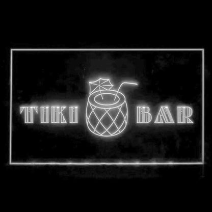 170169 Tiki Bar Happy Hours Beer Home Decor Open Display illuminated Night Light Neon Sign 16 Color By Remote