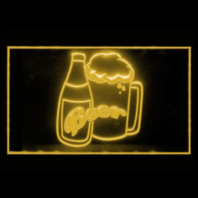 170171 Cold Beer Bar Pub Club Home Decor Open Display illuminated Night Light Neon Sign 16 Color By Remote