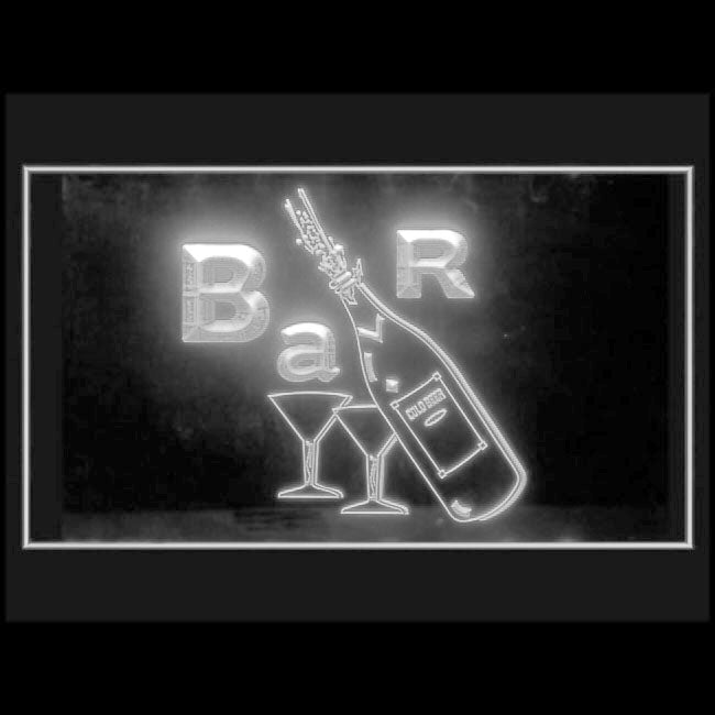 170172 Bar Pub Club Home Decor Open Display illuminated Night Light Neon Sign 16 Color By Remote