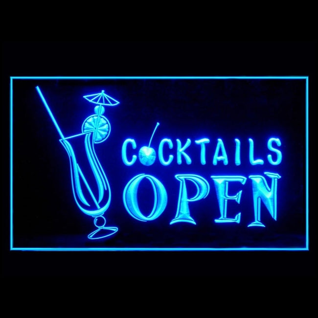 170174 Cocktails Bar Pub Club Home Decor Open Display illuminated Night Light Neon Sign 16 Color By Remote