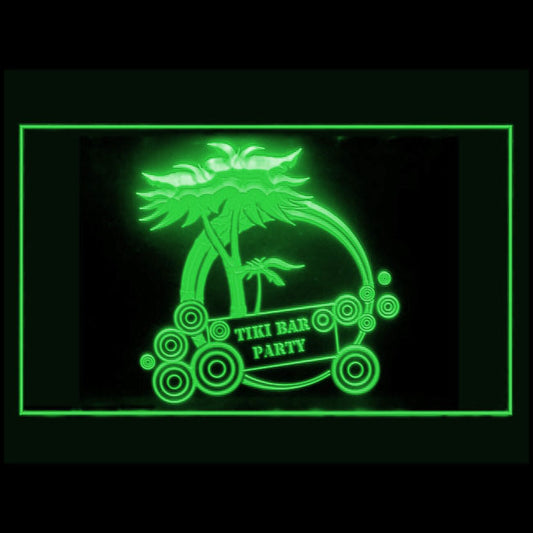 170181 Tiki Bar Party Beer Home Decor Open Display illuminated Night Light Neon Sign 16 Color By Remote