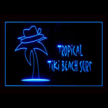 170182 Tropical Tiki Beach Paradise Beer Home Decor Open Display illuminated Night Light Neon Sign 16 Color By Remote