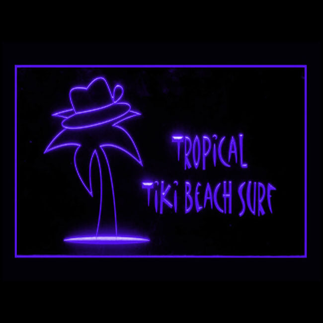 170182 Tropical Tiki Beach Paradise Beer Home Decor Open Display illuminated Night Light Neon Sign 16 Color By Remote