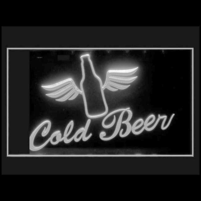 170184 Cold Beer Bar Pub Club Home Decor Open Display illuminated Night Light Neon Sign 16 Color By Remote