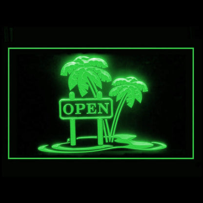 170198 Tiki Bar Happy Hours Beer Home Decor Open Display illuminated Night Light Neon Sign 16 Color By Remote