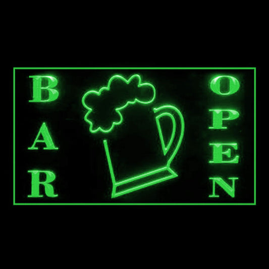 170204 Bar Pub Club Home Decor Open Display illuminated Night Light Neon Sign 16 Color By Remote