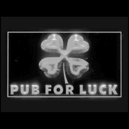 170212 Pub For Luck Bar Home Decor Open Display illuminated Night Light Neon Sign 16 Color By Remote