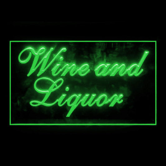 170215 Wine and Liquor Bar Store Shop Open Home Decor Open Display illuminated Night Light Neon Sign 16 Color By Remote