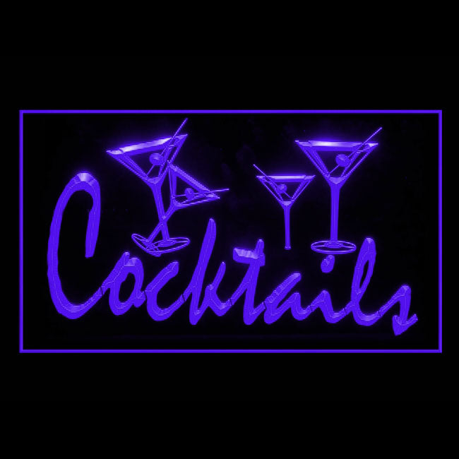 170219 Cocktails Bar Pub Club Home Decor Open Display illuminated Night Light Neon Sign 16 Color By Remote