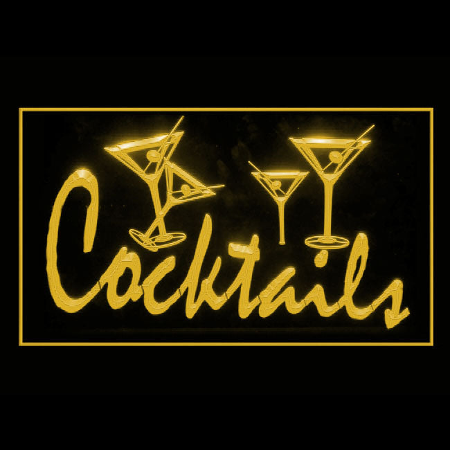 170219 Cocktails Bar Pub Club Home Decor Open Display illuminated Night Light Neon Sign 16 Color By Remote