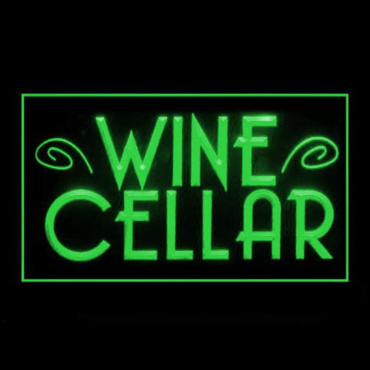 170230 Wine Cellar Shop Store Bar Home Decor Open Display illuminated Night Light Neon Sign 16 Color By Remote