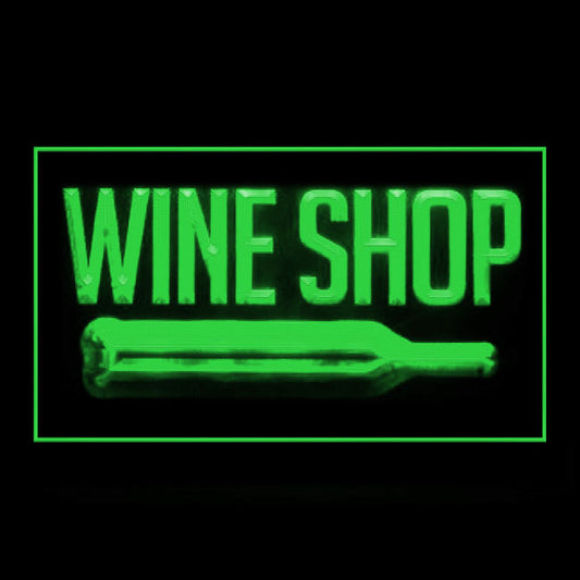 170231 Wine Shop Store Bar Home Decor Open Display illuminated Night Light Neon Sign 16 Color By Remote