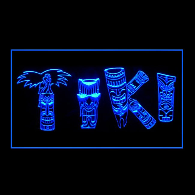 170235 Tiki Bar Happy Hours Beer Home Decor Open Display illuminated Night Light Neon Sign 16 Color By Remote