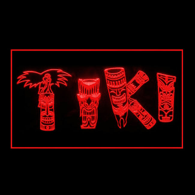 170235 Tiki Bar Happy Hours Beer Home Decor Open Display illuminated Night Light Neon Sign 16 Color By Remote