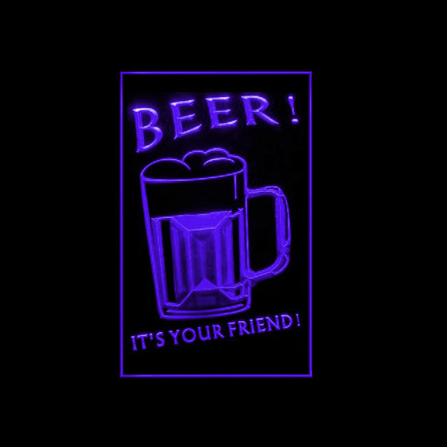 170236 Ice Cold Beer Bar Home Decor Open Display illuminated Night Light Neon Sign 16 Color By Remote