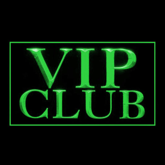 170237 VIP Club Bar Beer Pub Home Decor Open Display illuminated Night Light Neon Sign 16 Color By Remote