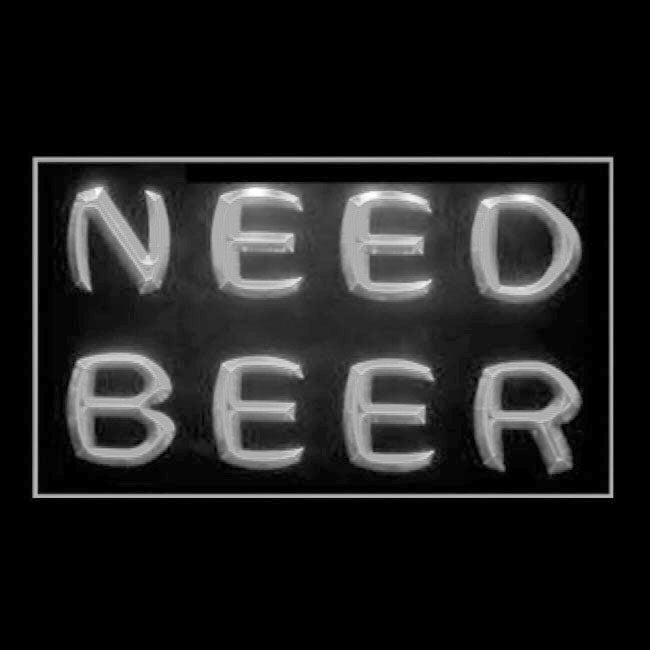 170245 Need Beer Bar Home Decor Open Display illuminated Night Light Neon Sign 16 Color By Remote