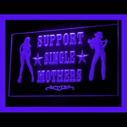 180045 Exotic Dancer Support Moms Pole Sexual Home Decor Open Display illuminated Night Light Neon Sign 16 Color By Remote