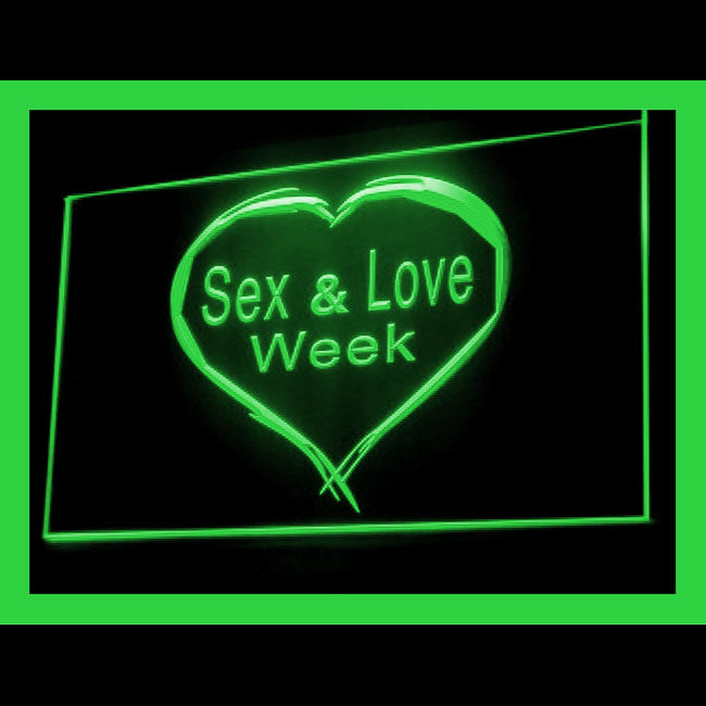 180047 Sex & Love Week Adult Store Shop Home Decor Open Display illuminated Night Light Neon Sign 16 Color By Remote