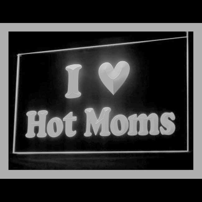 180052 love Hot Moms Adult Store Shop Home Decor Open Display illuminated Night Light Neon Sign 16 Color By Remote