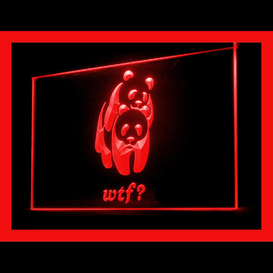 180073 Funny Copula Panda Adult Store Shop Home Decor Open Display illuminated Night Light Neon Sign 16 Color By Remote