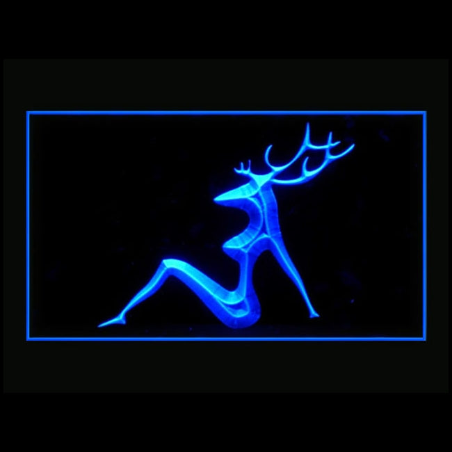 180077 Sexy Deer Home Decor Adult Store Shop Home Decor Open Display illuminated Night Light Neon Sign 16 Color By Remote
