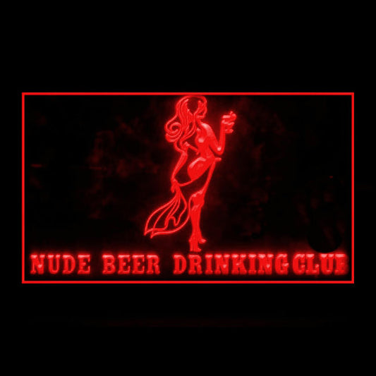 180080 Nude Beer Drinking Club Adult Store Shop Home Decor Open Display illuminated Night Light Neon Sign 16 Color By Remote