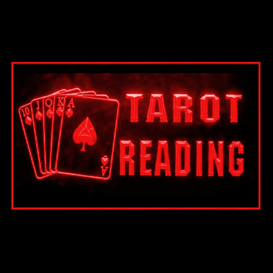 180088 Tarot Reading Psychic Home Decor Shop Home Decor Open Display illuminated Night Light Neon Sign 16 Color By Remote