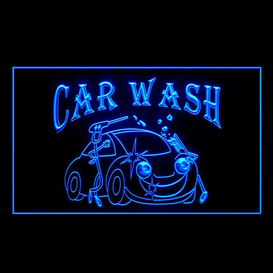 190021 Wash Car Auto Body Vehicle Shop Home Decor Open Display illuminated Night Light Neon Sign 16 Color By Remotes