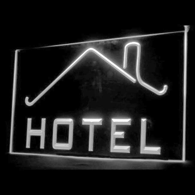 190030 HOTEL Home Decor Open Display illuminated Night Light Neon Sign 16 Color By Remote