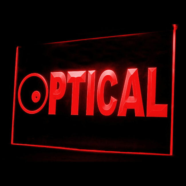 190035 Optical Glasses Shop Store Home Decor Open Display illuminated Night Light Neon Sign 16 Color By Remote