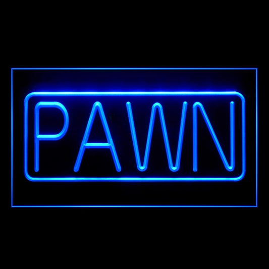 190038 PAWN Store Shop Home Decor Open Display illuminated Night Light Neon Sign 16 Color By Remote