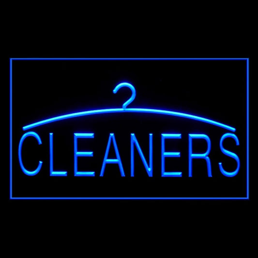 190042 Cleaners Laundromat Laundry Shop Home Decor Open Display illuminated Night Light Neon Sign 16 Color By Remote