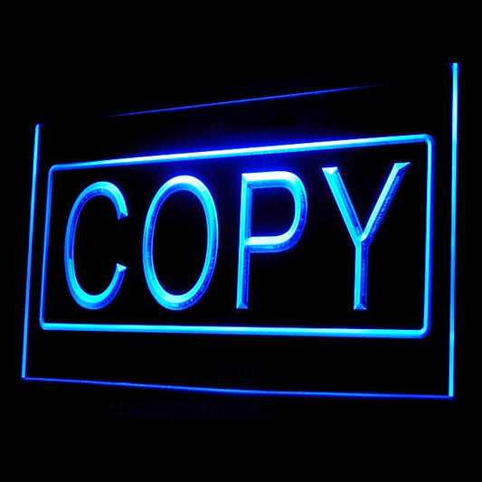 190043 Copy Store Shop Home Decor Open Display illuminated Night Light Neon Sign 16 Color By Remote