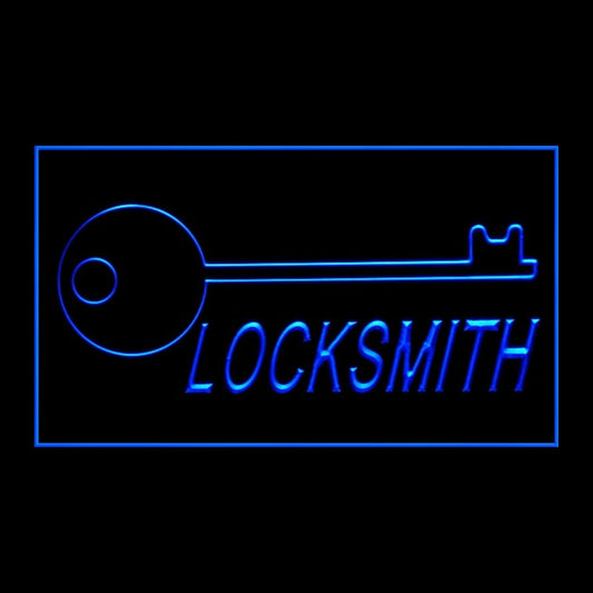190046 Locksmith Keys Tool Shop Home Decor Open Display illuminated Night Light Neon Sign 16 Color By Remote