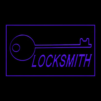 190046 Locksmith Keys Tool Shop Home Decor Open Display illuminated Night Light Neon Sign 16 Color By Remote