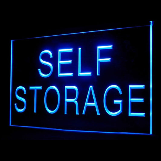 190048 Self Storage Rental Shop Home Decor Open Display illuminated Night Light Neon Sign 16 Color By Remote