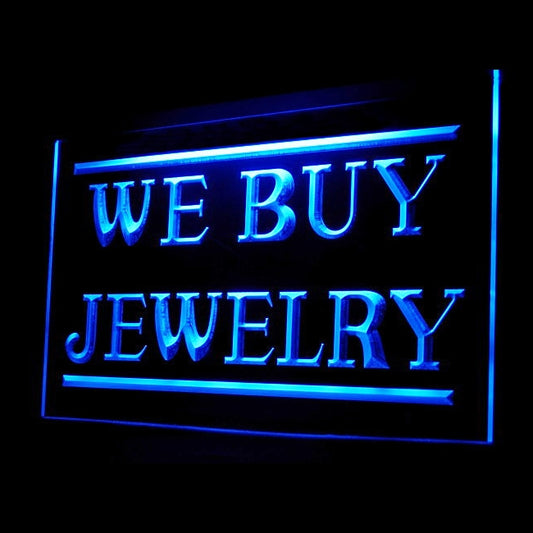 190069 We Buy Jewelry Store Shop Home Decor Open Display illuminated Night Light Neon Sign 16 Color By Remote