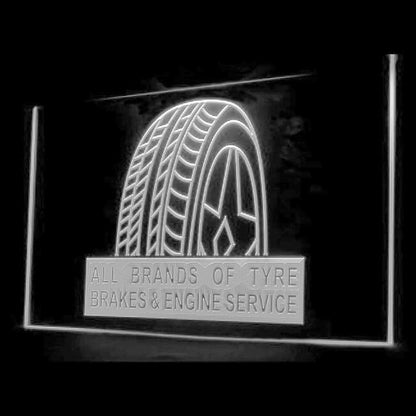 190071 Type Brakes Engine Services Vehicle Shop Home Decor Open Display illuminated Night Light Neon Sign 16 Color By Remotes