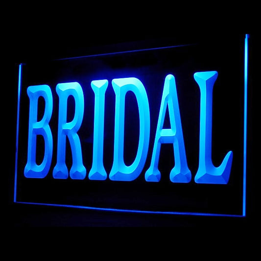 190081 Bridal Boutique Shop Home Decor Open Display illuminated Night Light Neon Sign 16 Color By Remote