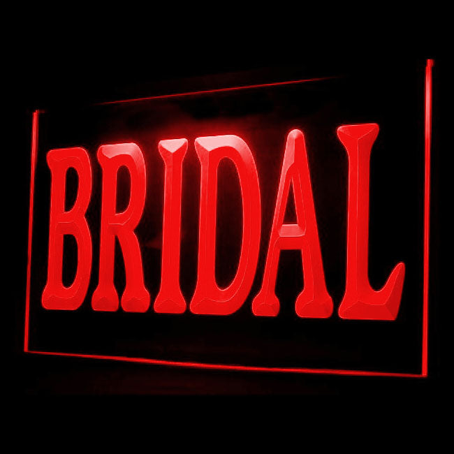 190081 Bridal Boutique Shop Home Decor Open Display illuminated Night Light Neon Sign 16 Color By Remote