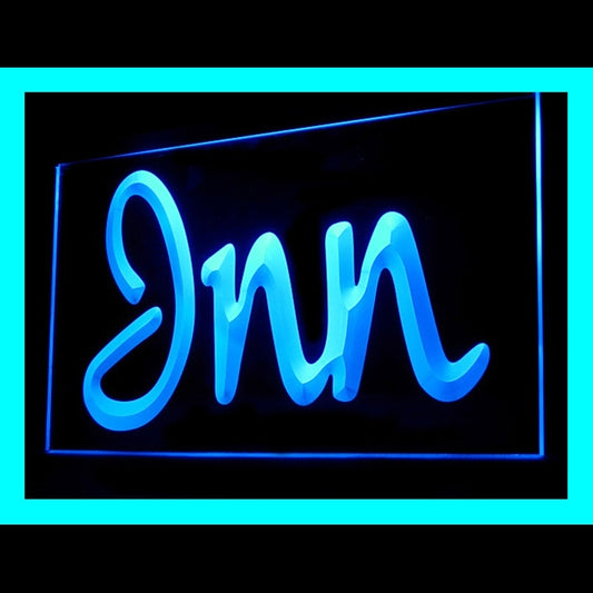 190088 Inn Motel Hotel Travel Agency Shop Home Decor Open Display illuminated Night Light Neon Sign 16 Color By Remote
