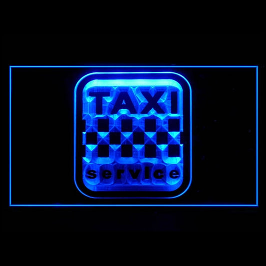 190089 Taxi Service Travel Agency Shop Home Decor Open Display illuminated Night Light Neon Sign 16 Color By Remote