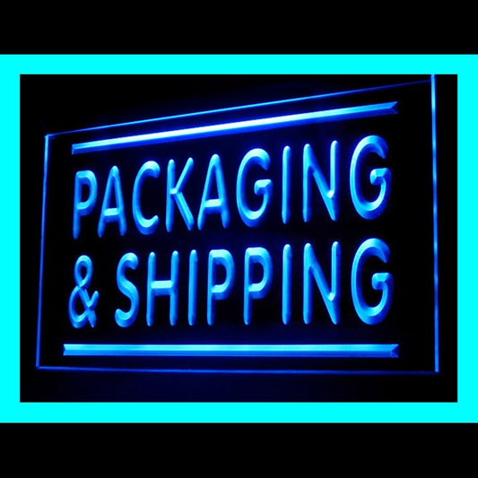 190090 Packaging Shipping Store Shop Home Decor Open Display illuminated Night Light Neon Sign 16 Color By Remote